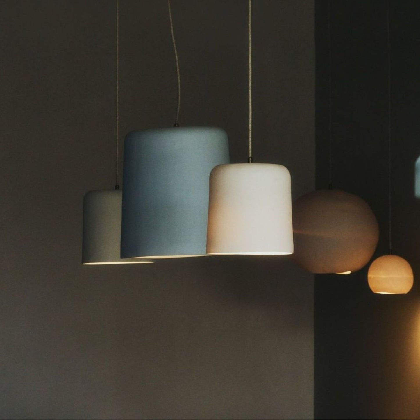 Dawn Extra Large Ceramic Pendant Light Pendant Light Studio Enti