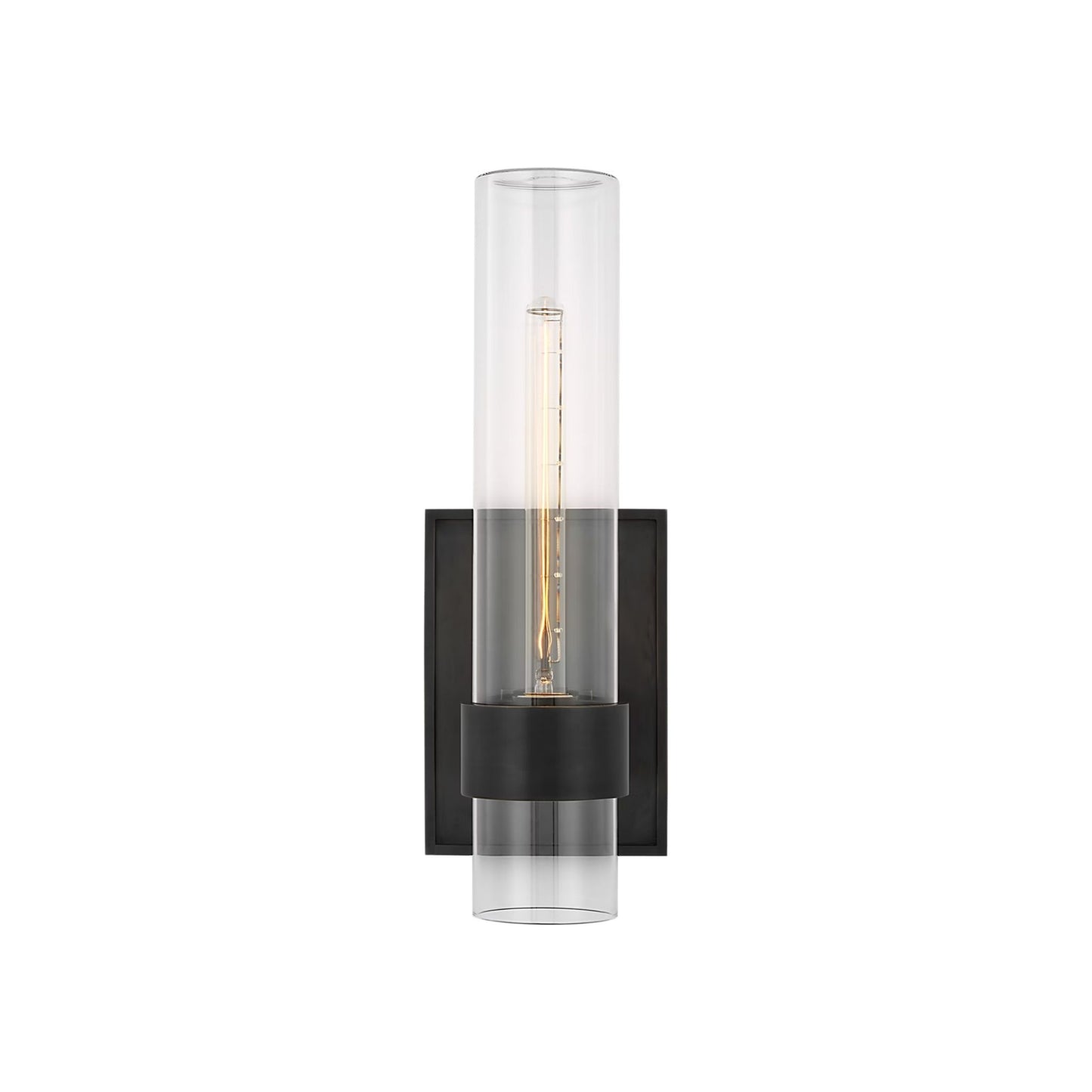 Ian K. Fowler Presidio 18" Glass Outdoor Wall Sconce - Bronze Wall Light Bloomingdales Lighting Bronze