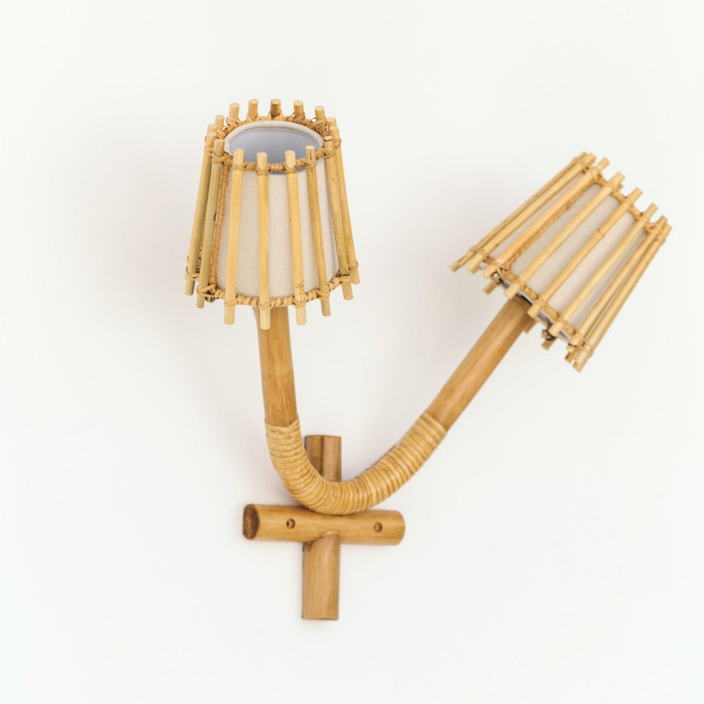 Ibiza Natural Rattan Wall Sconce Wall Light Gypset Cargo