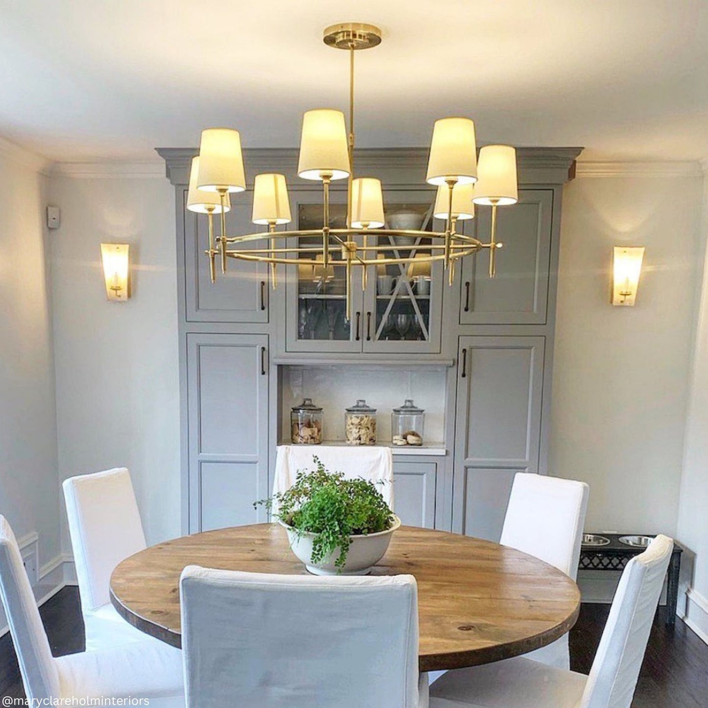 Thomas O'Brien Bryant Large Ring Chandelier - Brass Pendant Light Bloomingdales Lighting
