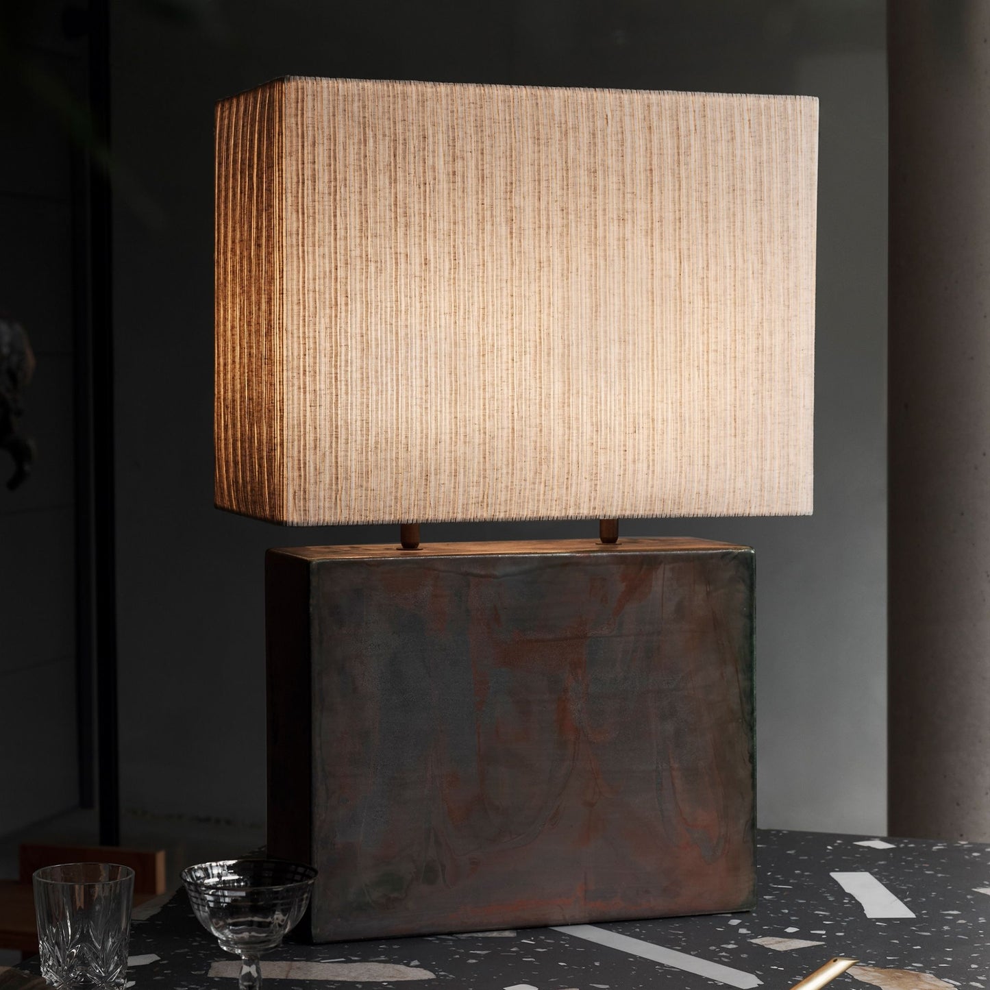 Engelbert de Wit Angulus Table Lamp - Copper