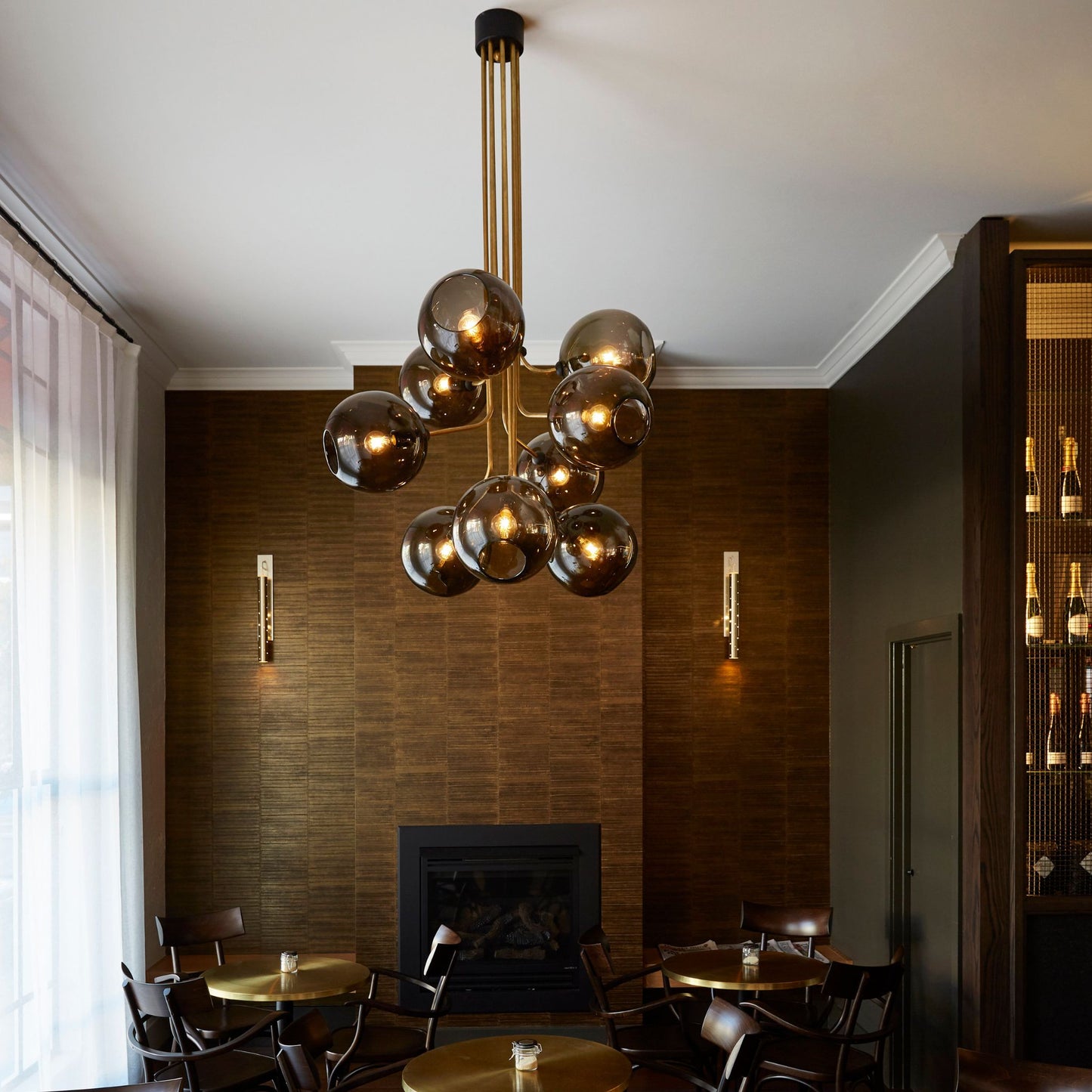 Tree of Light Nine Branch Chandelier Chandelier ILANEL
