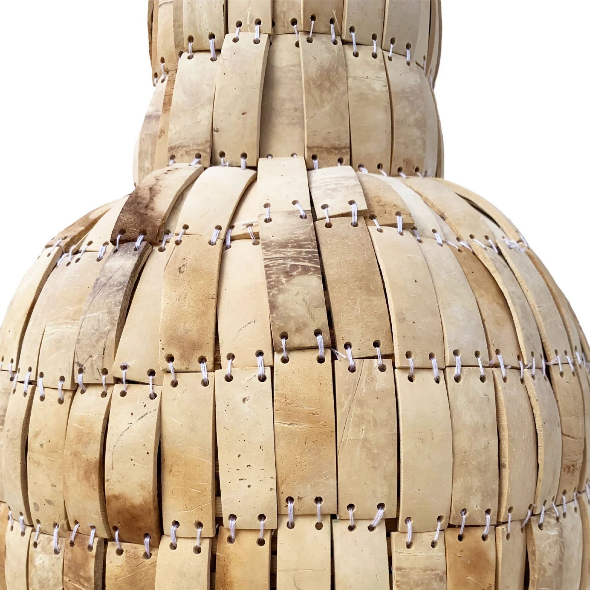 Cayha Coconut Shell Pendant Light Pendant Light Bisque Interiors