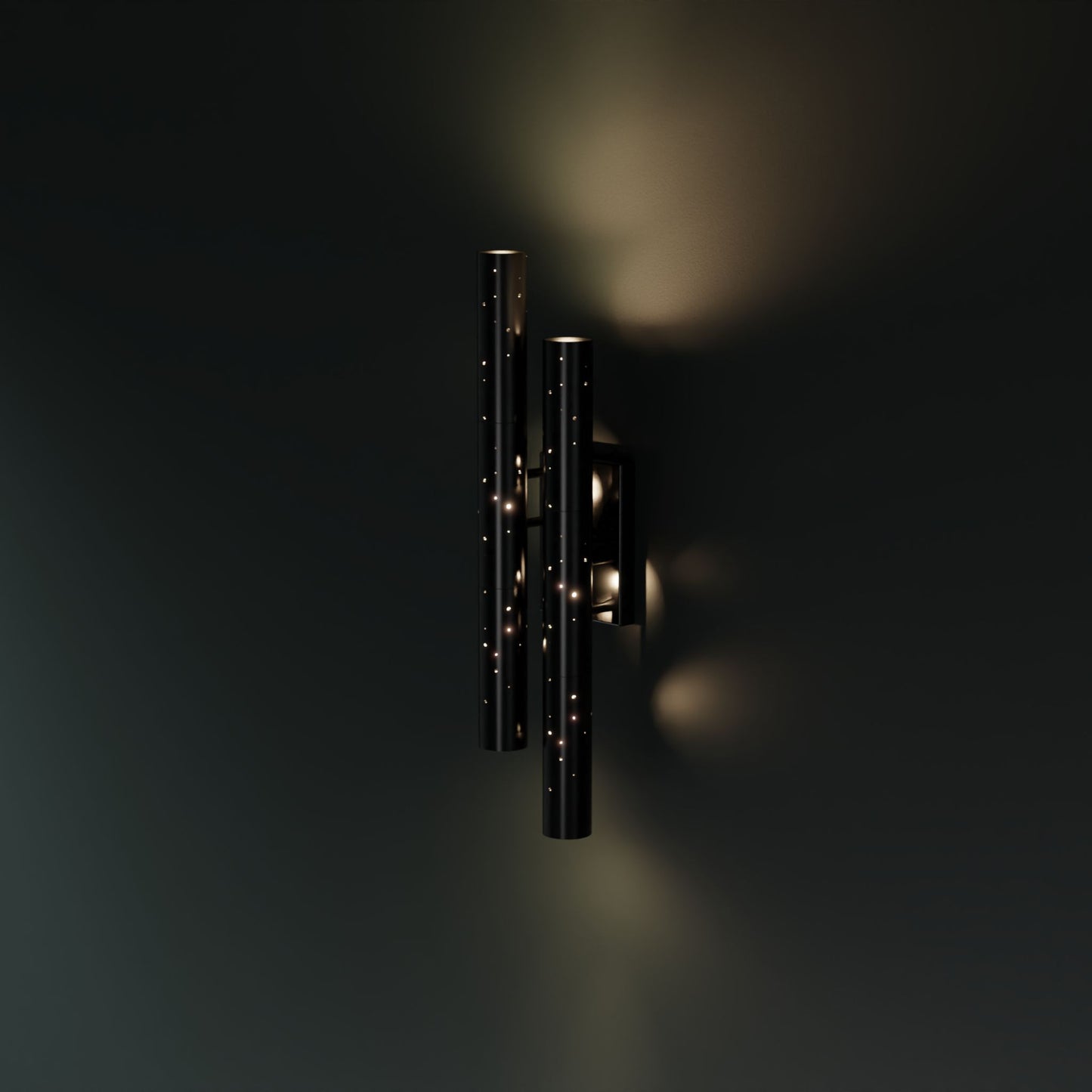 Stardust Double Fluted Wall Light Wall Light ILANEL