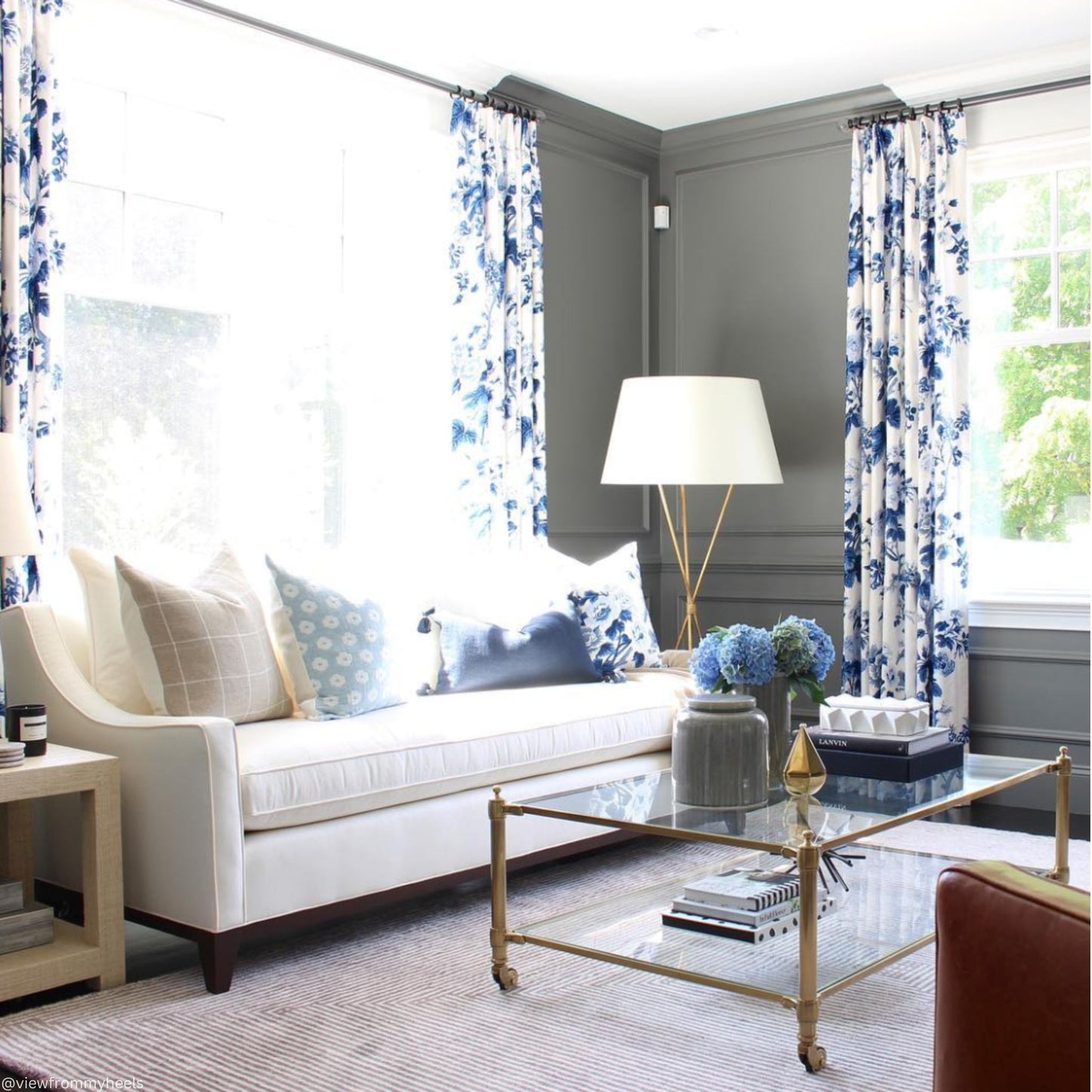 AERIN Lebon Tripod Floor Lamp - Gild Floor Lamp Bloomingdales Lighting