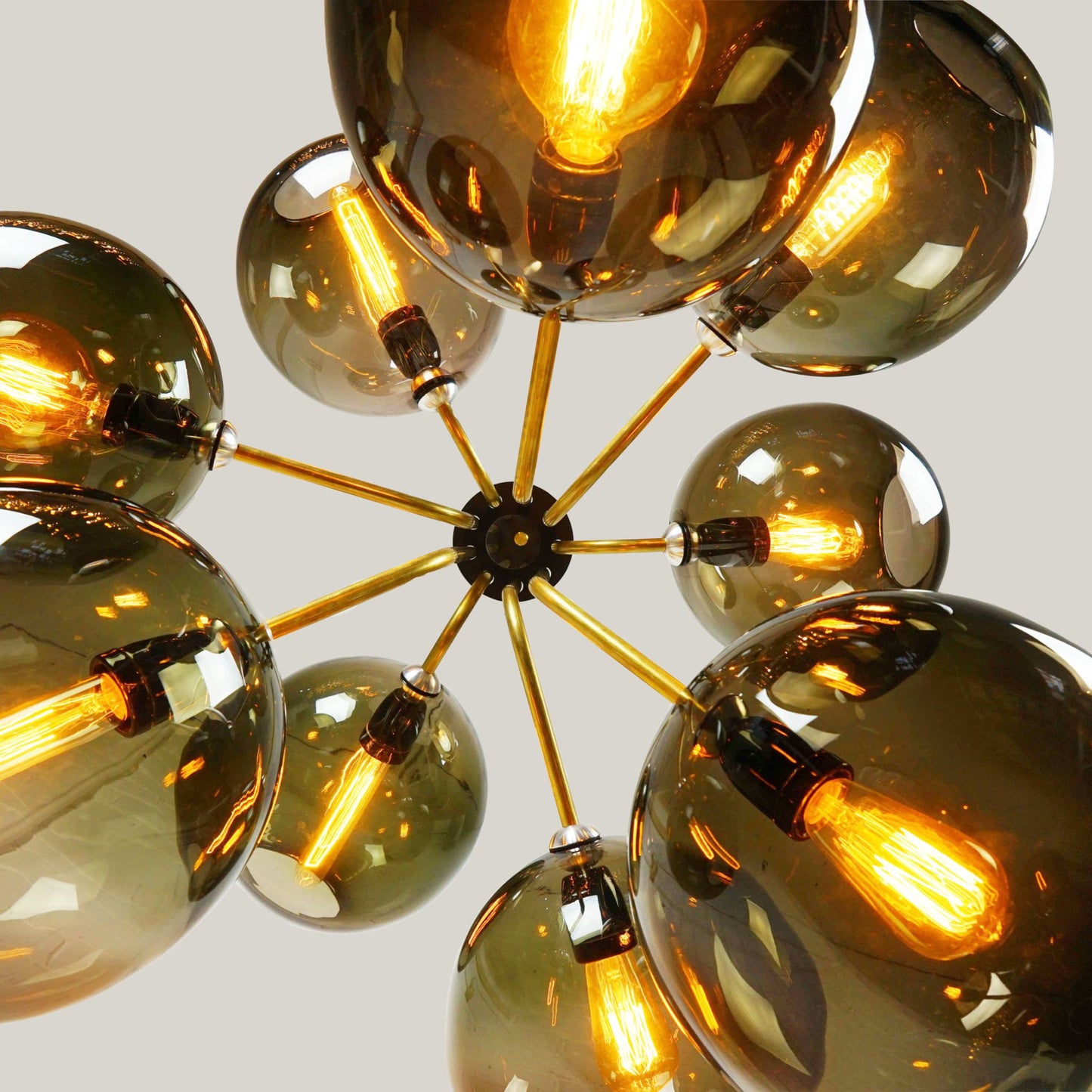 Tree of Light Nine Branch Chandelier Chandelier ILANEL