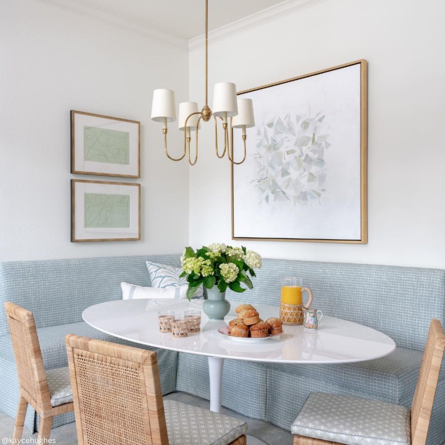 Thomas O'Brien Vendome Small Chandelier - Brass Pendant Light Bloomingdales Lighting