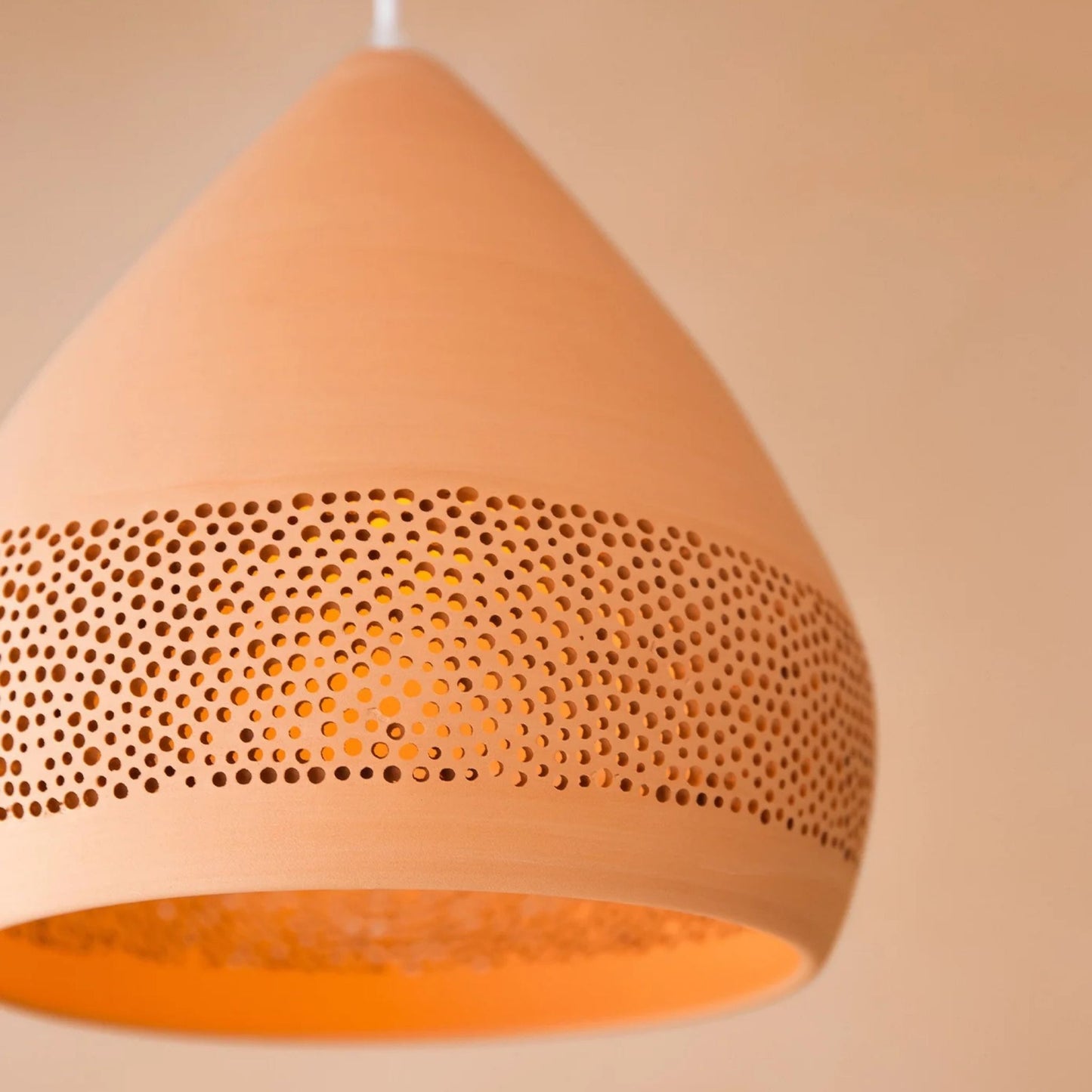 SpongeOh Handmade Clay Pendant Light Pendant Light Klaylife