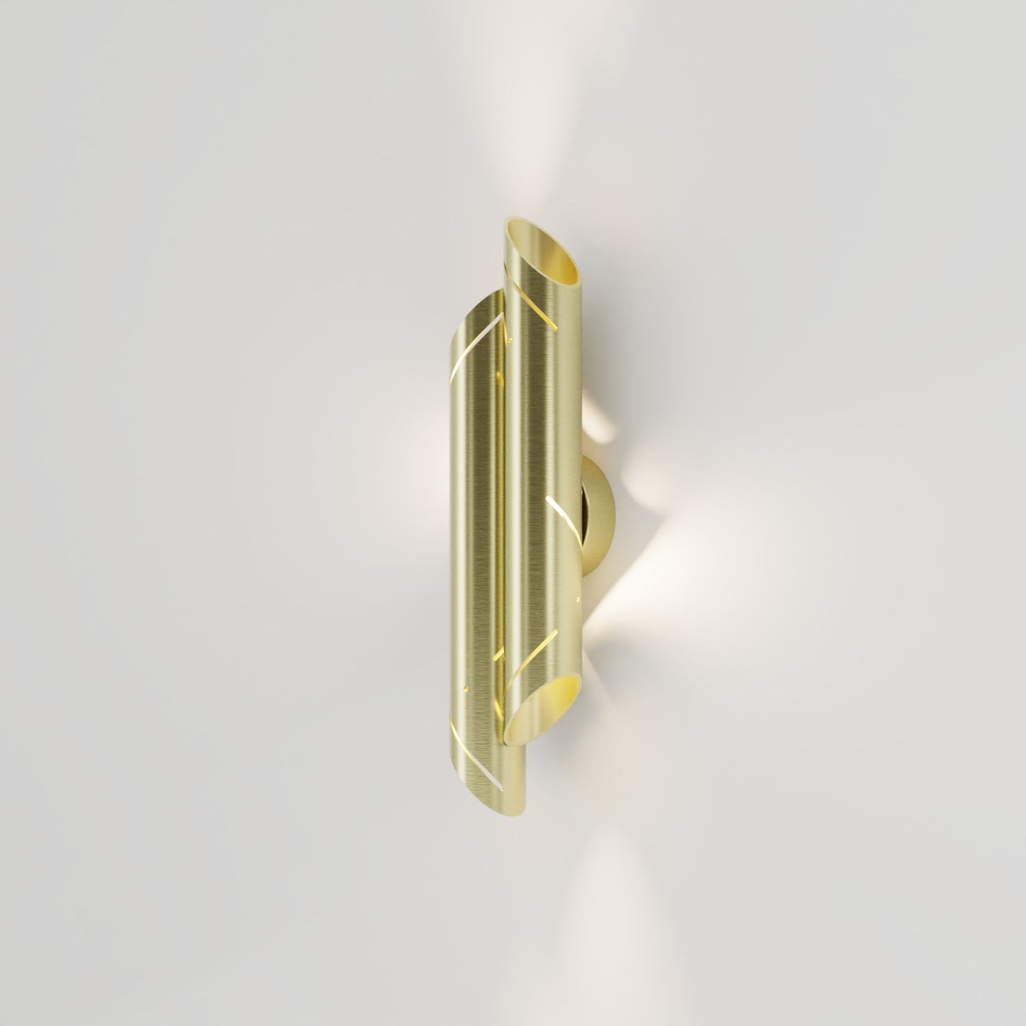Black Rain Wall Light Wall Light ILANEL Brushed Gold