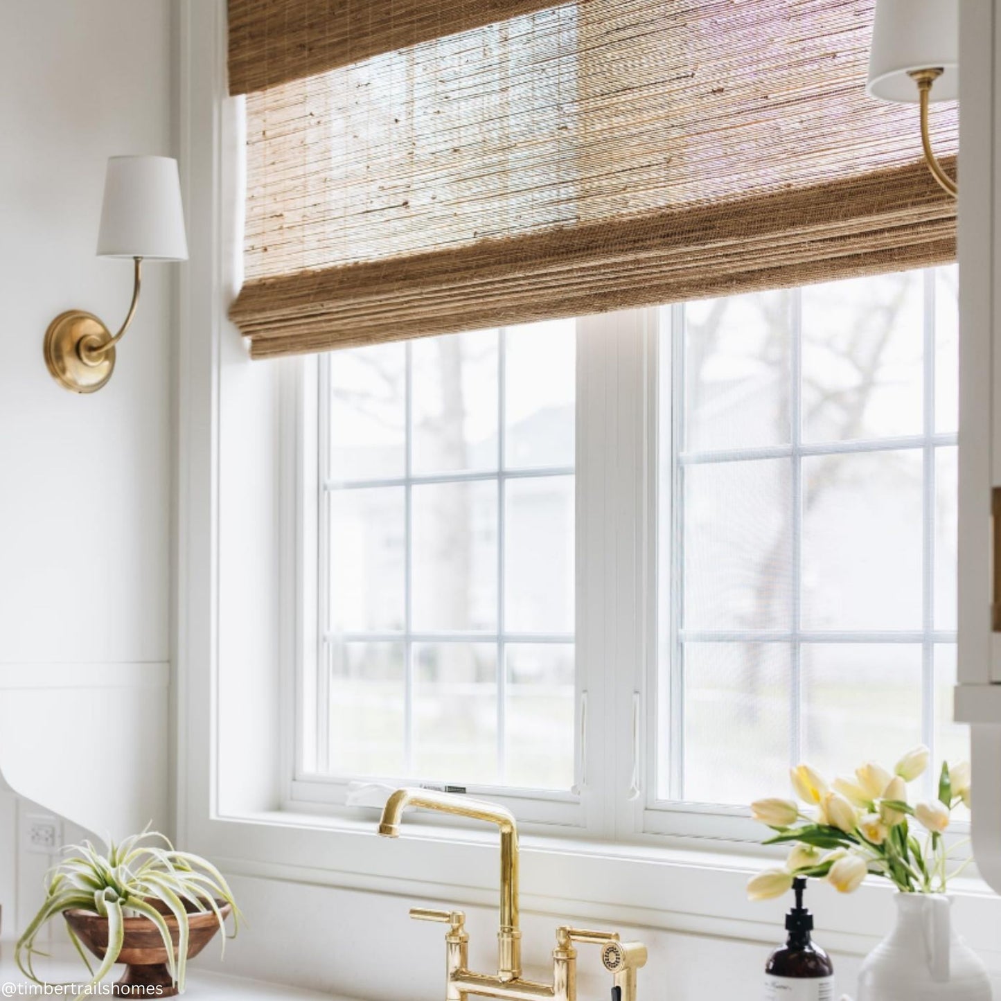 Thomas O'Brien Vendome Linen Single Wall Sconce - Brass Wall Light Bloomingdales Lighting