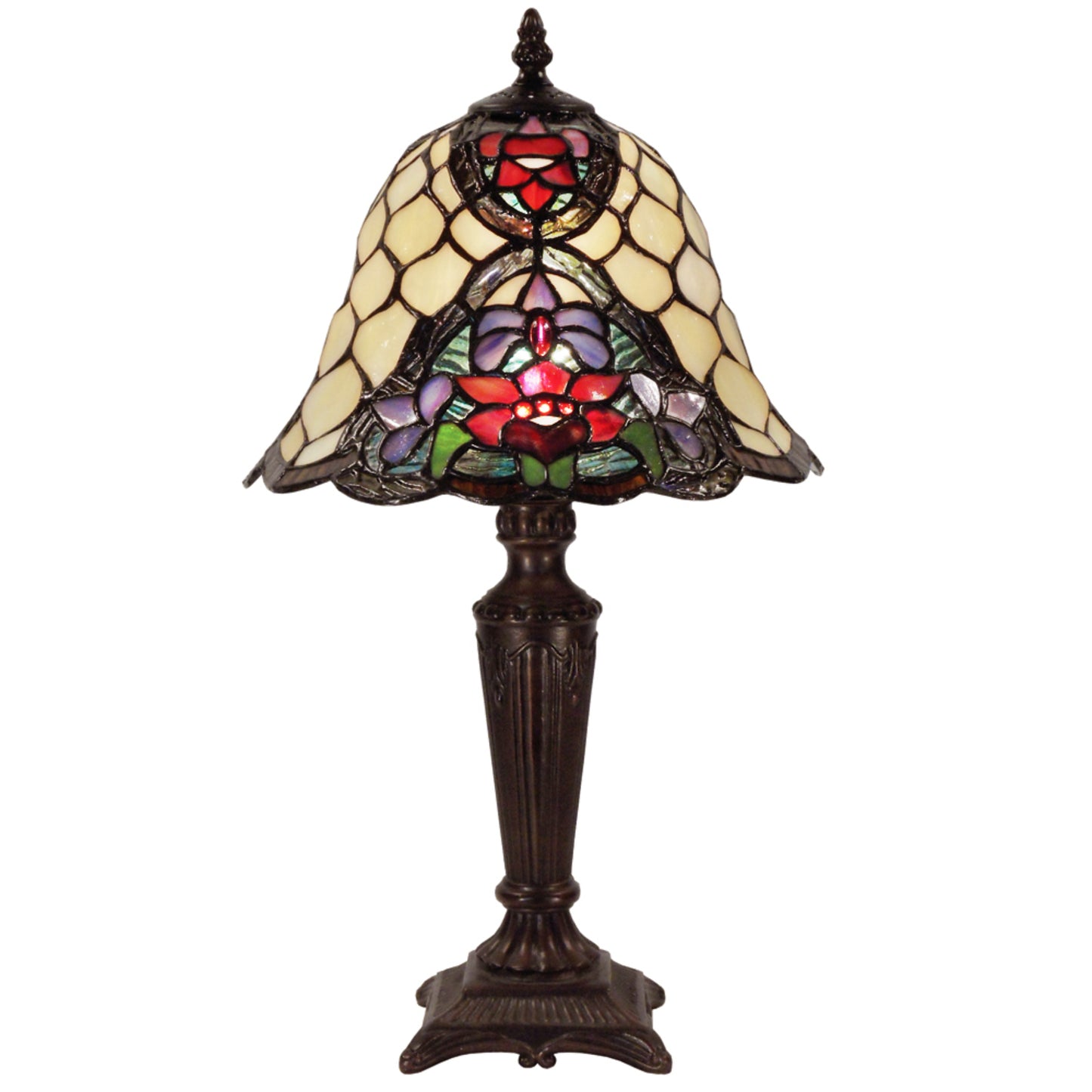 Alicia Table Stained Glass Table Lamp Table Lamp G&G Bros Small