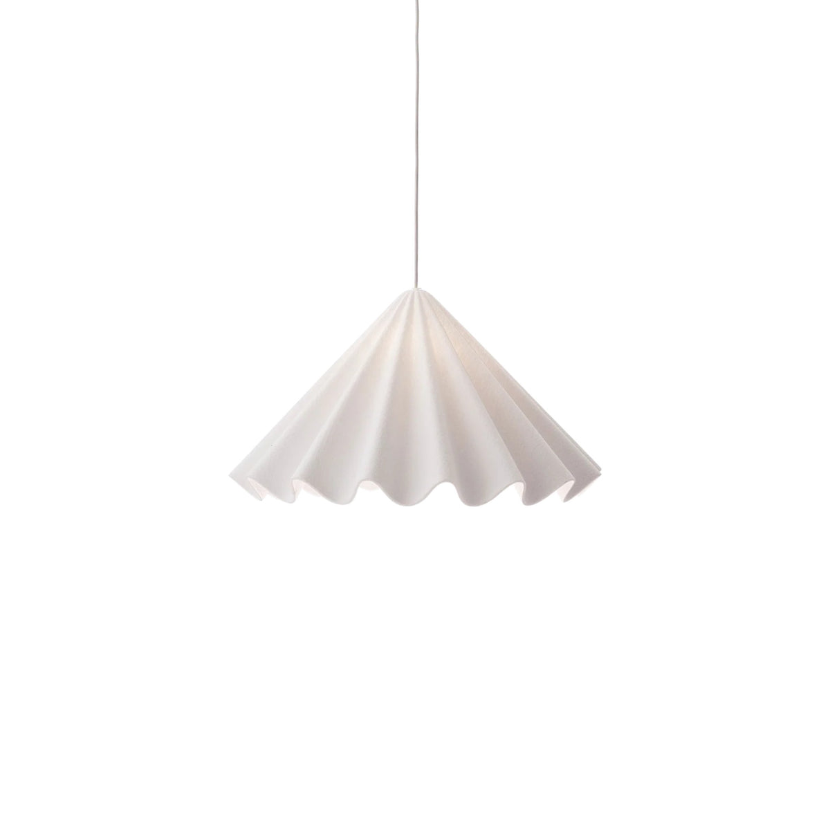 Audo CPH White Dancing Felt Pendant Light - Medium Pendant Light Design Mode