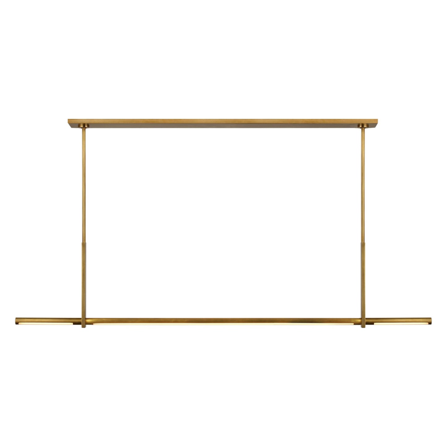 Kelly Wearstler Bronze Large Axis Linear Pendant Light Pendant Light Bloomingdales Lighting Brass