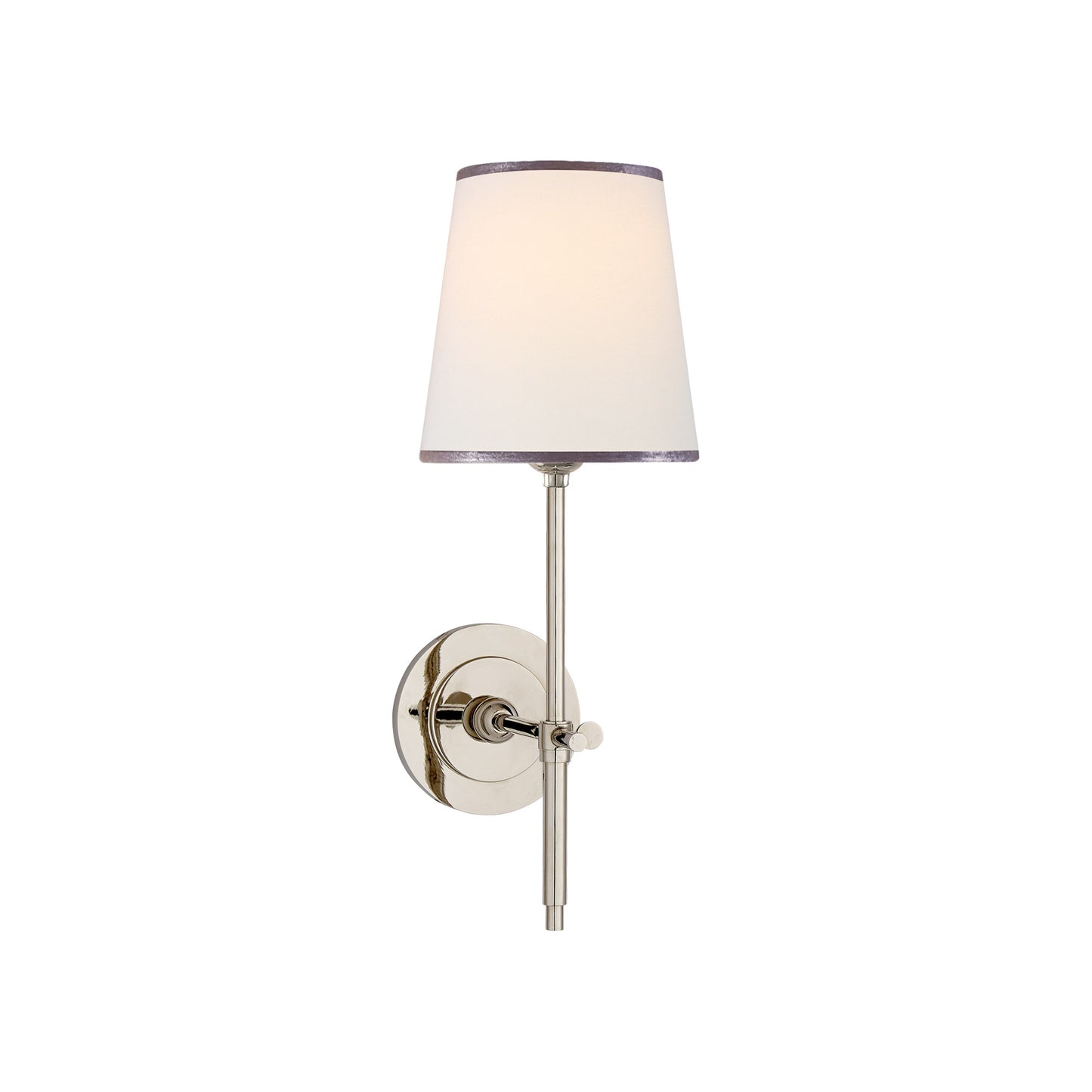 Thomas O'Brien Bryant Wall Sconce - Brass Wall Light Bloomingdales Lighting Nickel