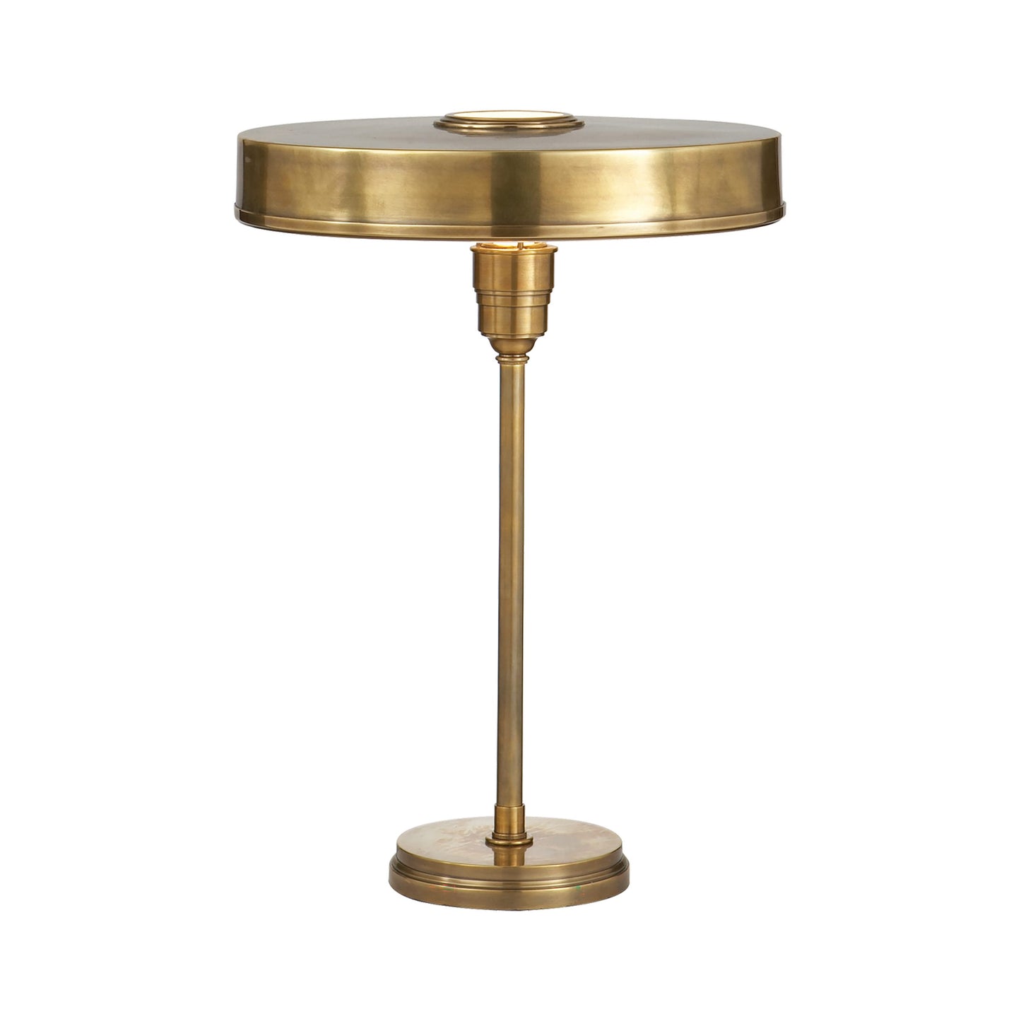 Thomas O'Brien Carlo Downlight Table Lamp - Polished Nickel Table Lamp Bloomingdales Lighting Brass