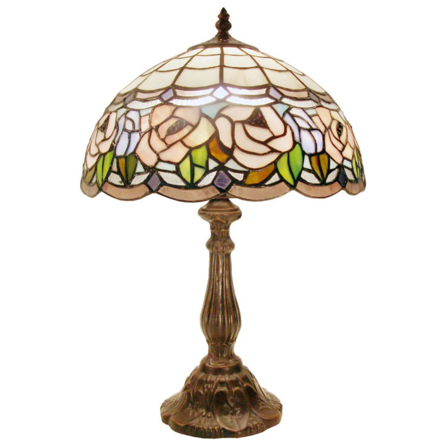 Chandell Stained Glass Table Lamp Table Lamp G&G Bros Medium