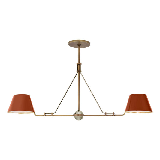 Urban Electric Co. Chiltern Double Hang Antique Brass Chandelier Pendant Light Bloomingdales Lighting
