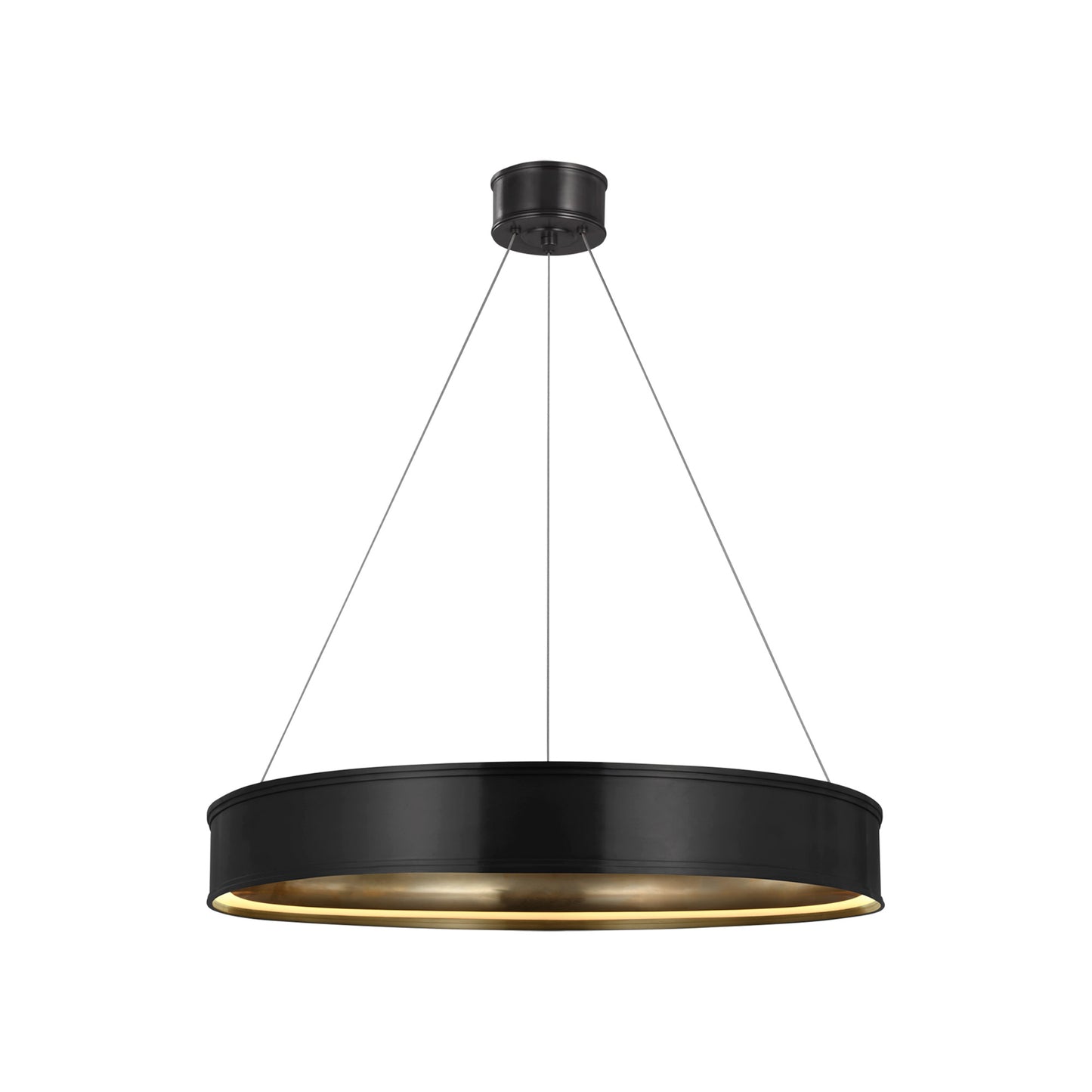 Chapman & Myers Connery 40" Ring Chandelier Pendant Light Bloomingdales Lighting Bronze Small