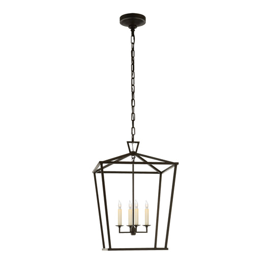 Chapman & Myers Darlana Medium Lantern Light Pendant Light Bloomingdales Lighting Aged Iron