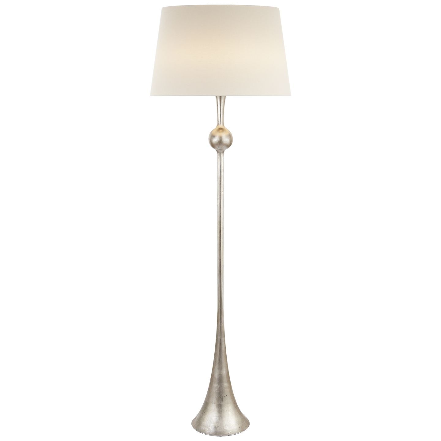 AERIN Dover Floor Lamp - Aged Iron Floor Lamp Bloomingdales Lighting Silver