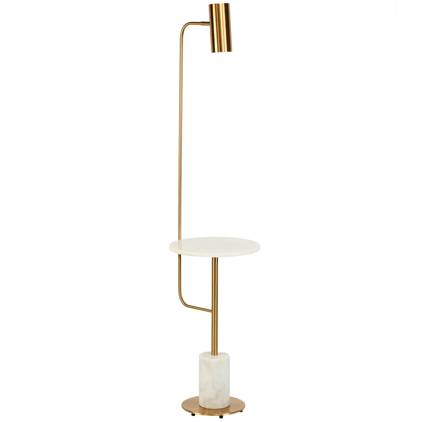 Edison Timber Floor Lamp - Black Floor Lamp Bloomingdales Lighting Brass