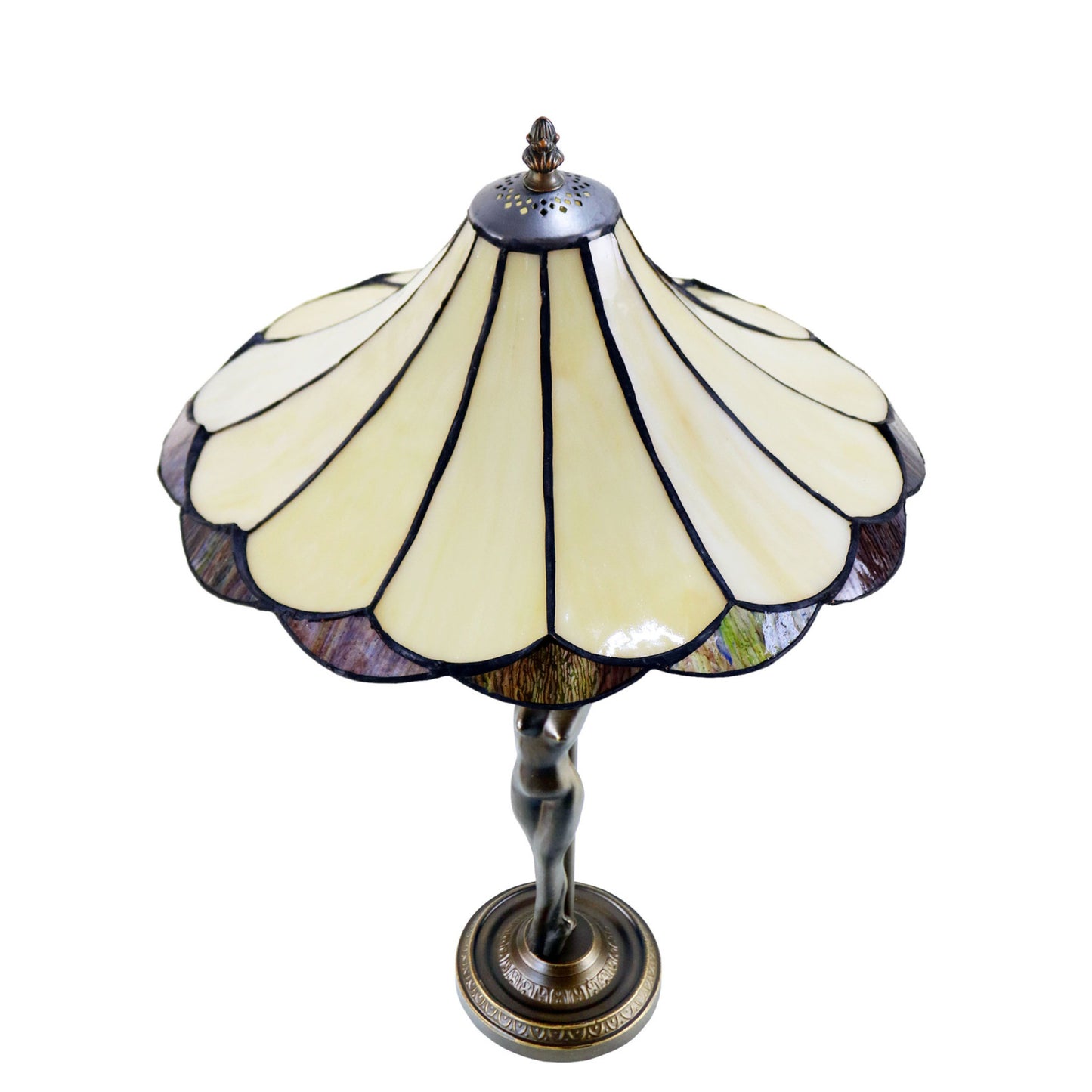 Florence Stained Glass Table Lamp Table Lamp G&G Bros