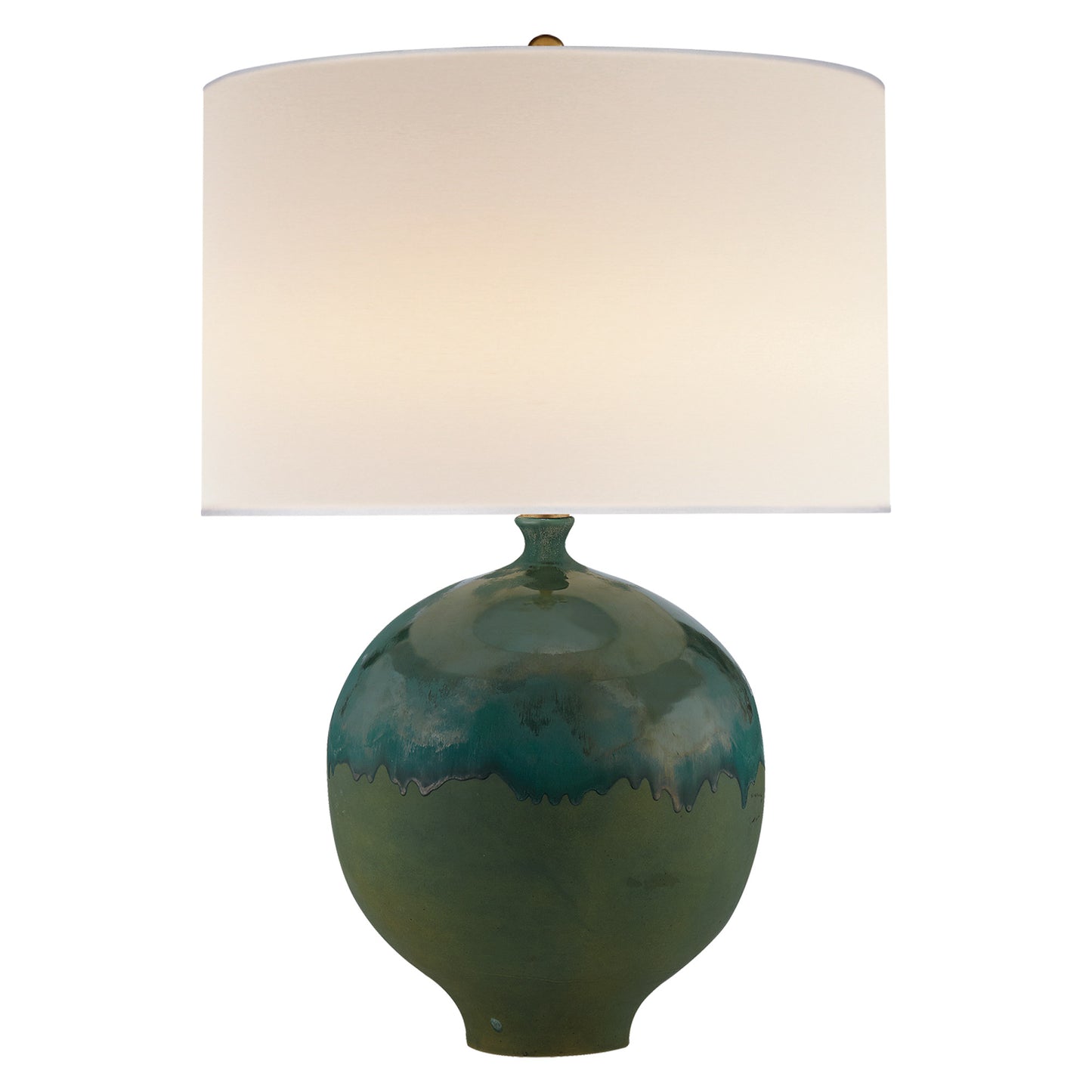 AERIN Gaios Ceramic Table Lamp Table Lamp Bloomingdales Lighting Volcanic Verdi