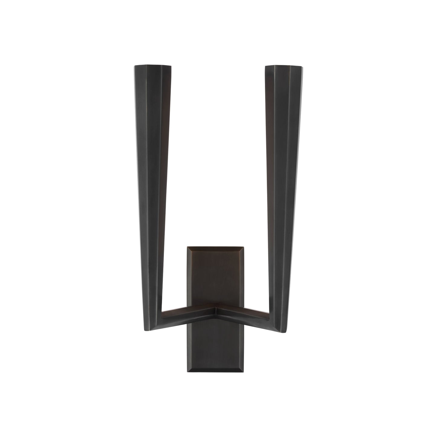 Thomas O'Brien Galahad Single Tall Wall Sconce - Brass Wall Light Bloomingdales Lighting Bronze Double