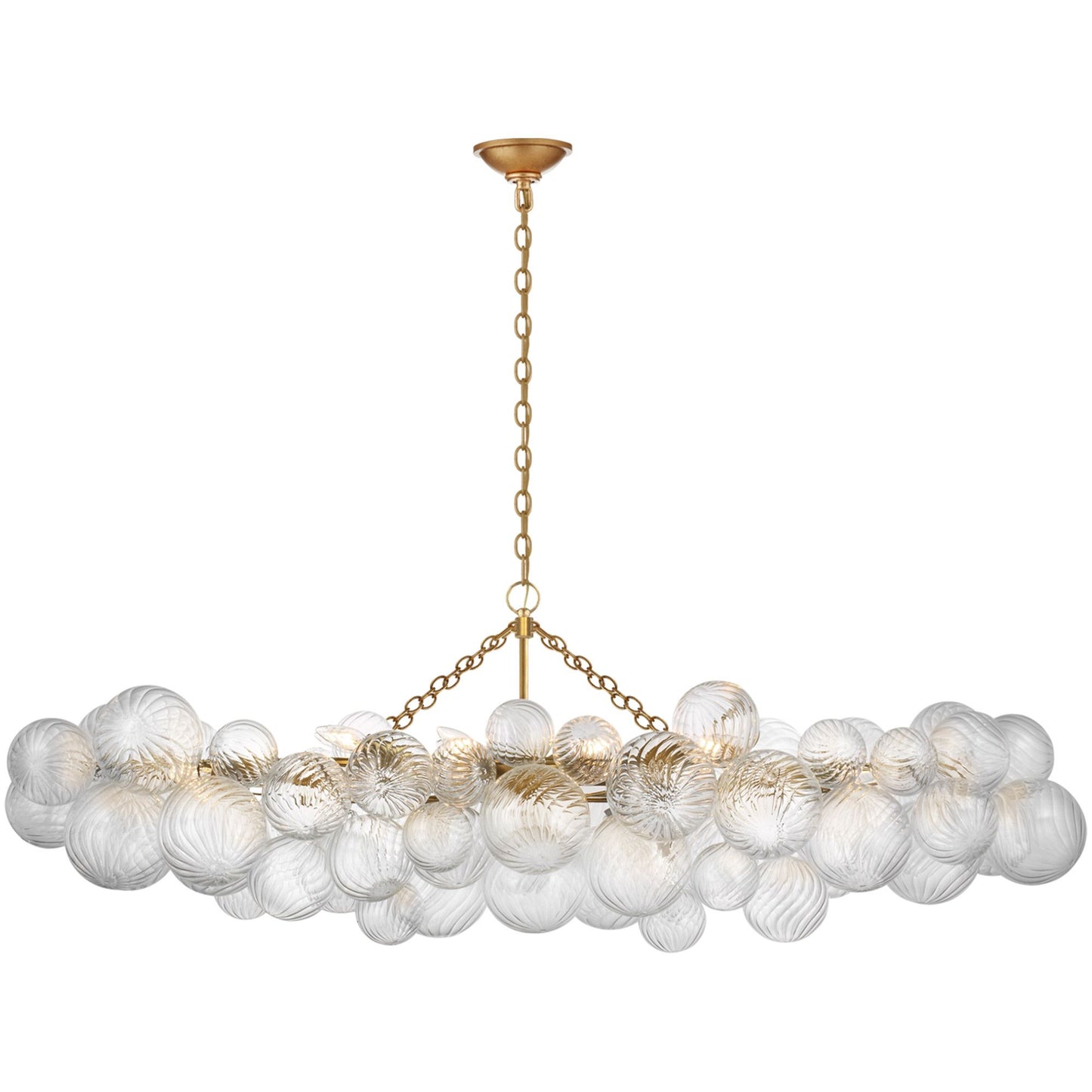 Julie Neill Talia Medium Gold Linear Chandelier Pendant Light Bloomingdales Lighting Large