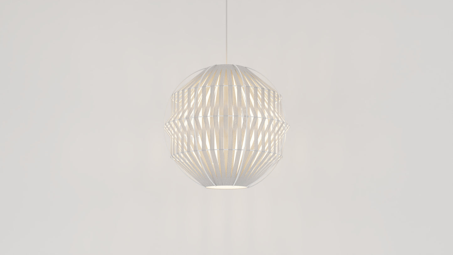 Kahdu Sculptural Hand Woven Pendant Light Pendant Light ILANEL