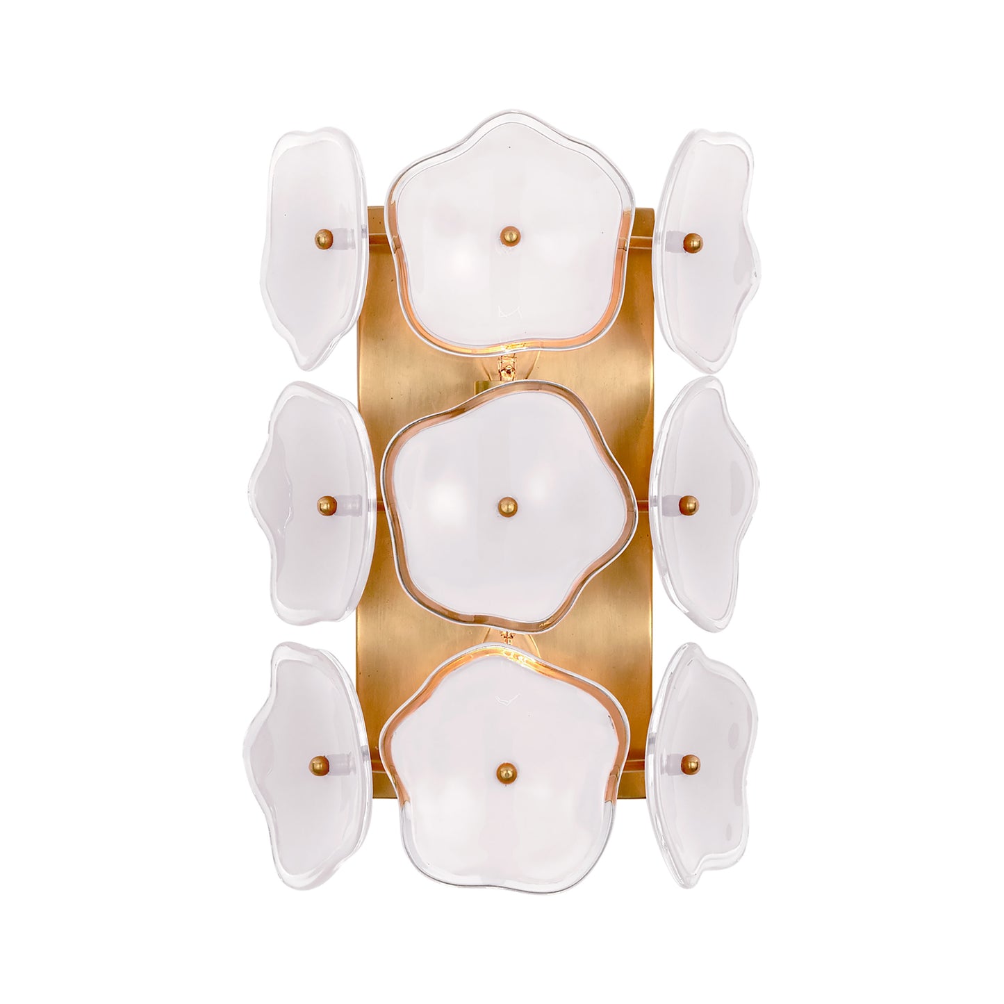 Kate Spade Leighton Small Wall Sconce with Cream Tinted Glass Wall Light Bloomingdales Lighting