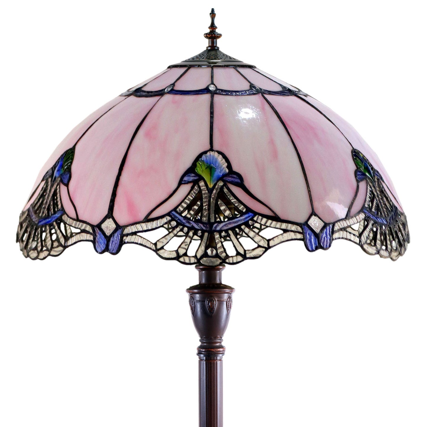 Memphis Stained Glass Floor Lamp Floor Lamp G&G Bros