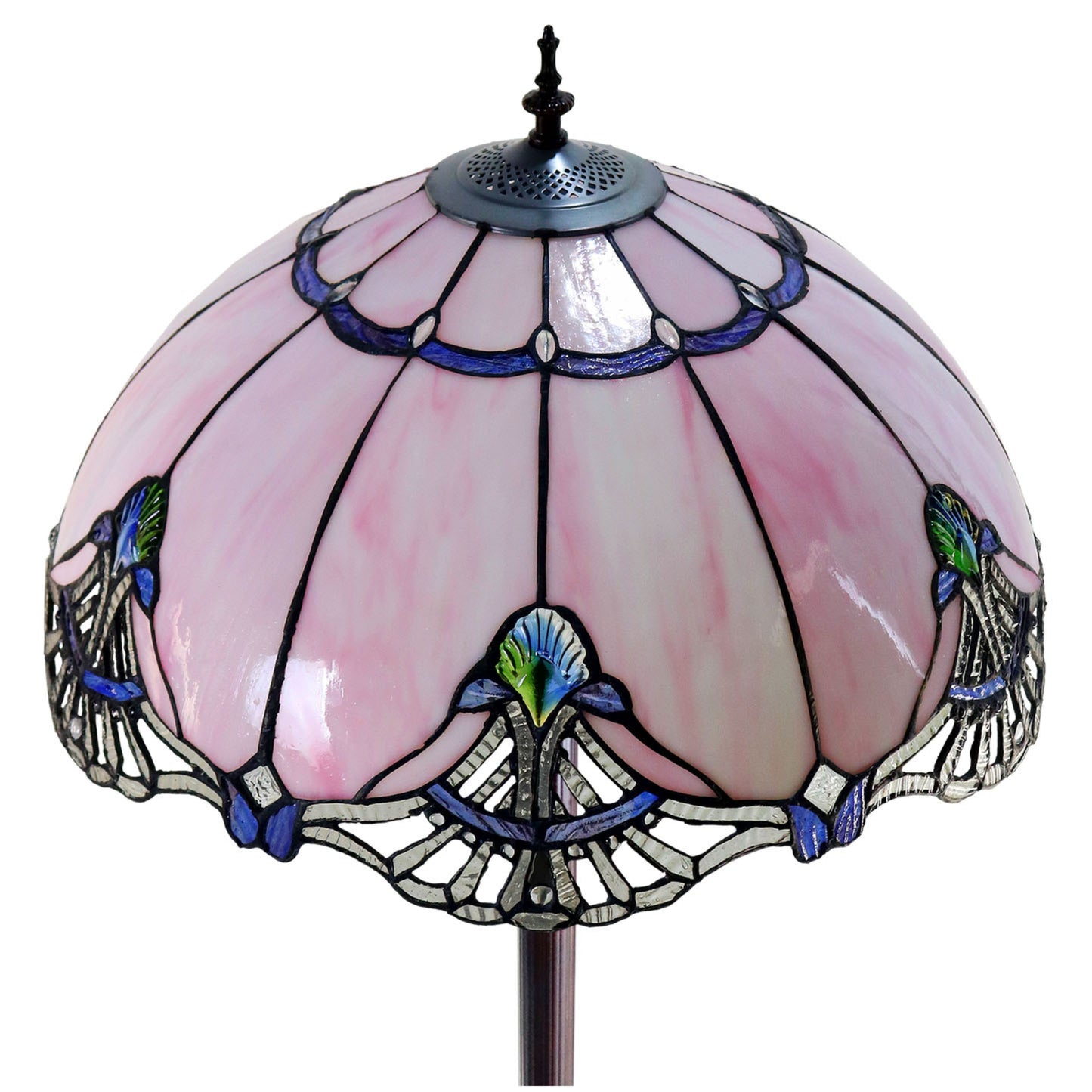 Memphis Stained Glass Floor Lamp Floor Lamp G&G Bros