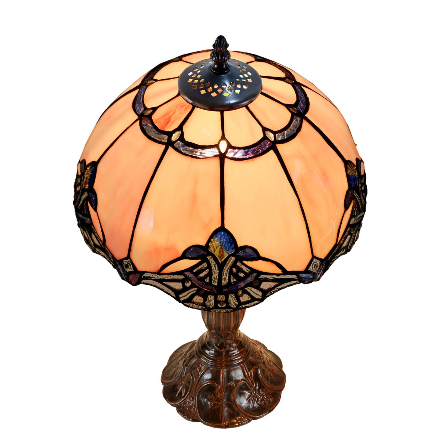 Memphis Stained Glass Table Lamp Table Lamp G&G Bros