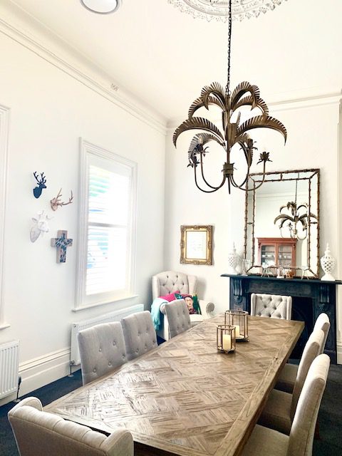 Palms Springs Large Leaf Chandelier Chandelier Gypset Cargo