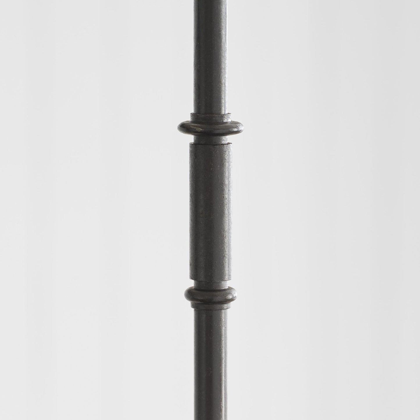 Thomas O'Brien Piaf Large Two-Light Linear Pendant Light - Aged Iron with Ebonized Oak Pendant Light Bloomingdales Lighting