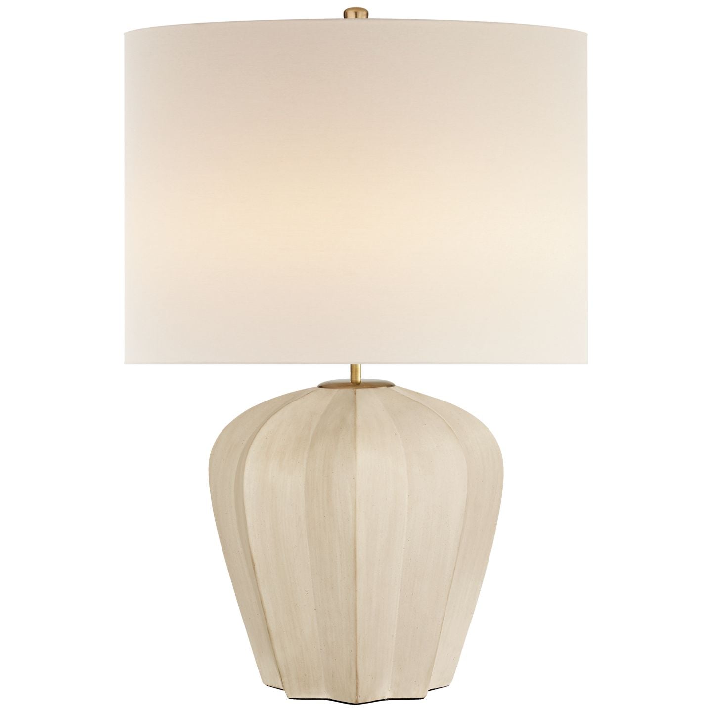 AERIN Pierrepont Stone Ceramic Table Lamp - White Table Lamp Bloomingdales Lighting White