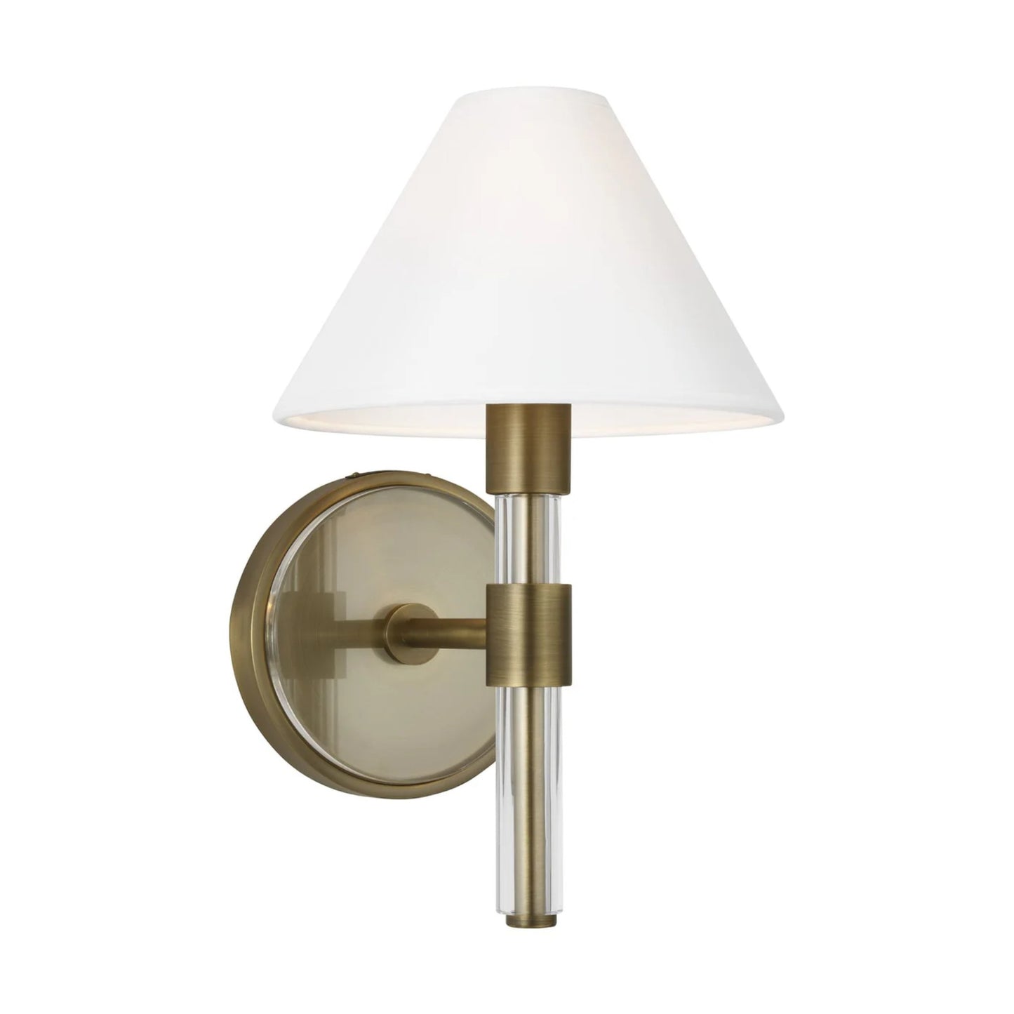 Ralph Lauren Robert Paper Shade Wall Sconce - Brass Wall Light Bloomingdales Lighting