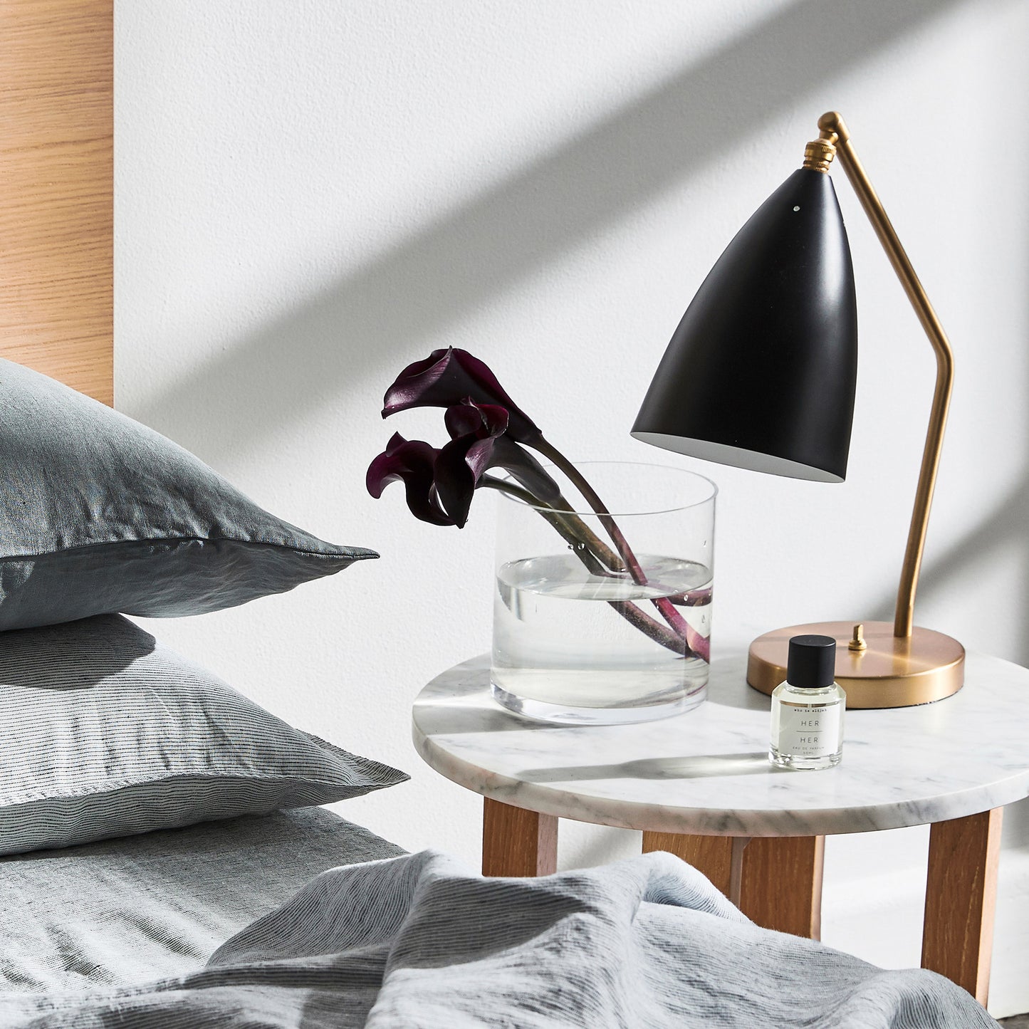 Ravello Black Metal Table Lamp - Brass Table Lamp Bloomingdales Lighting