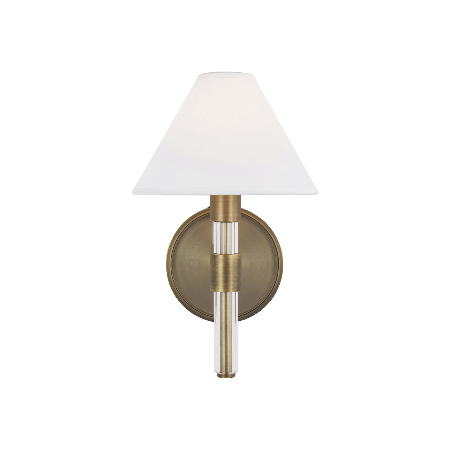 Ralph Lauren Robert Paper Shade Wall Sconce - Brass Wall Light Bloomingdales Lighting