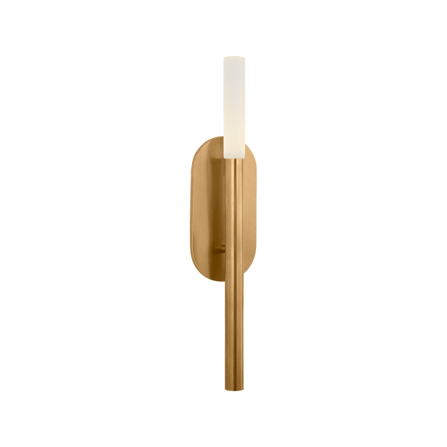 Kelly Wearstler Rousseau Medium Etched Crystal Bath Wall Sconce - Brass Wall Light Bloomingdales Lighting Brass