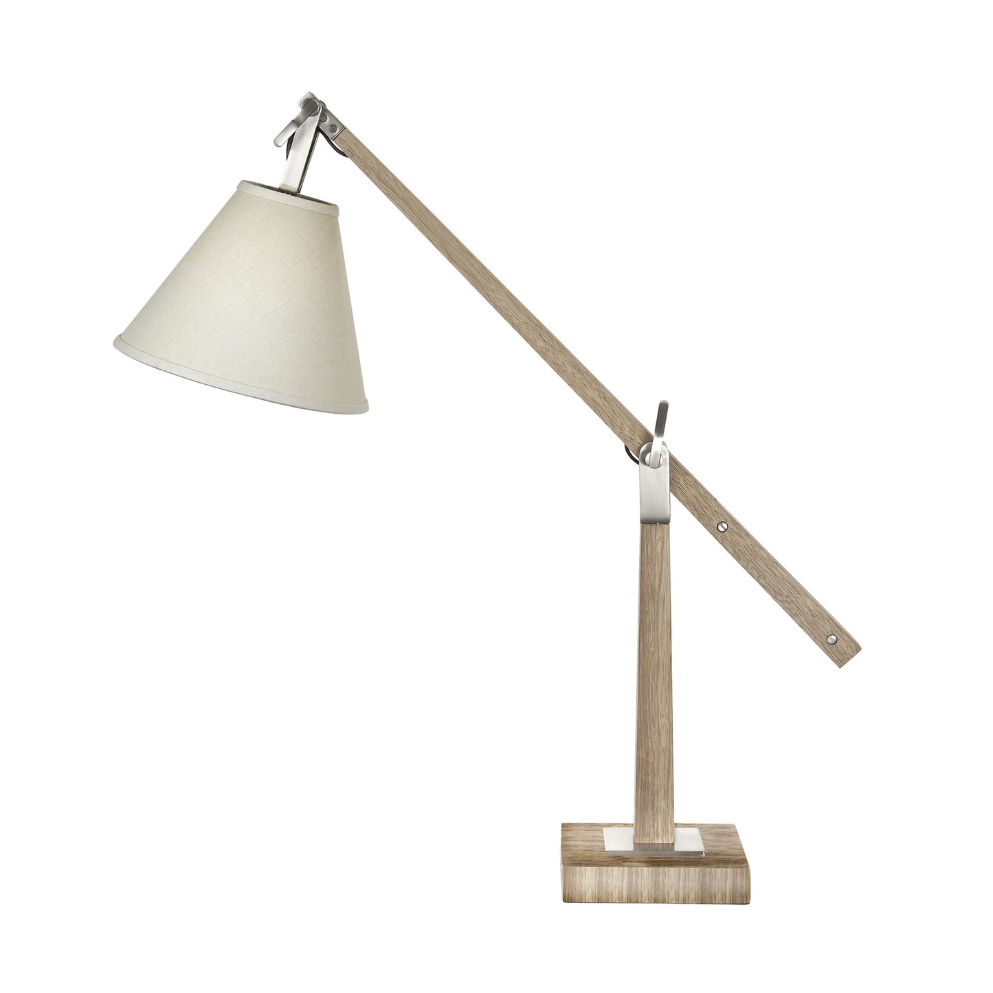 Sonora Table Lamp with Adjustable Arm Table Lamp Bloomingdales Lighting Oak
