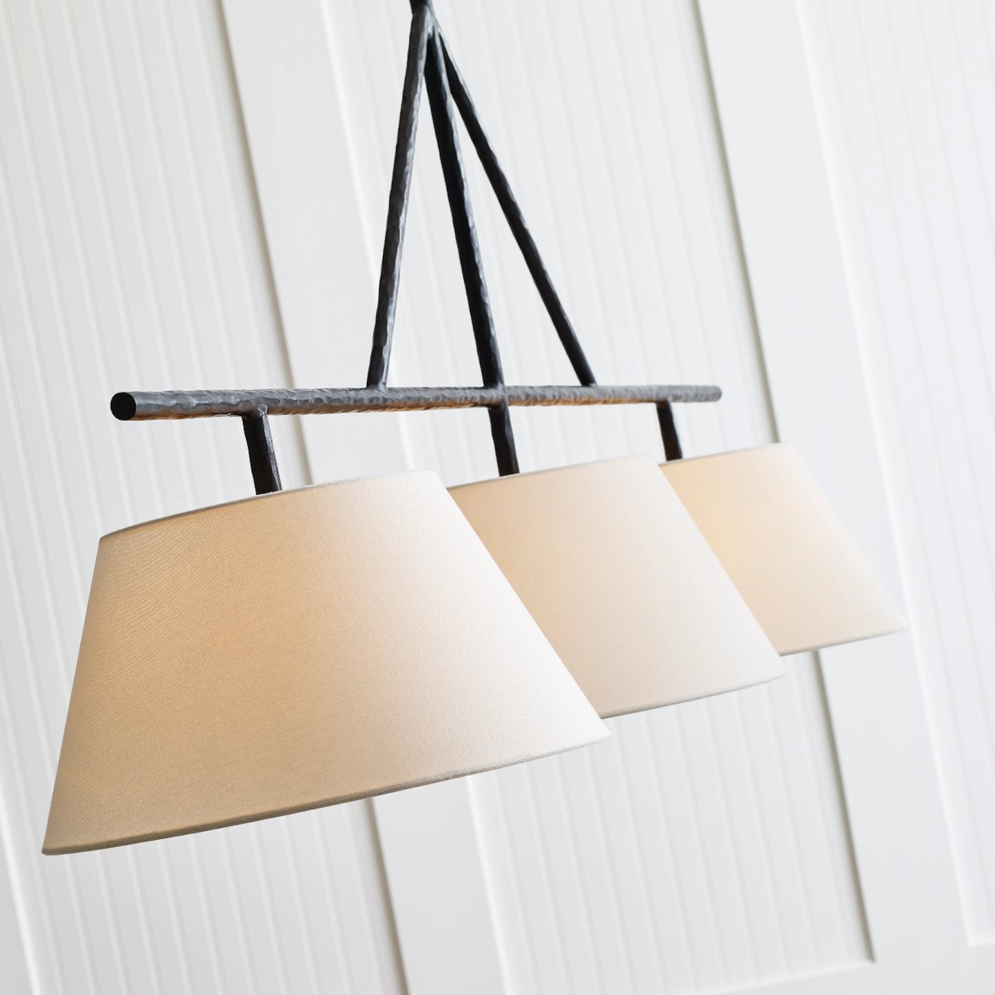 Suzanne Kasler Collette Large Linear Pendant Light - Aged Iron Pendant Light Bloomingdales Lighting