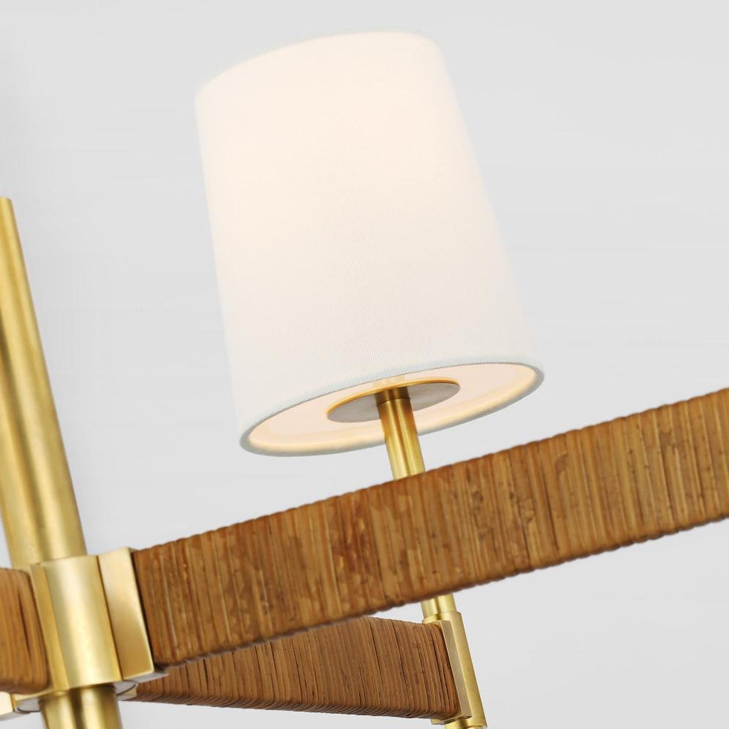 Suzanne Kasler Elle Large Chandelier - Brass Pendant Light Bloomingdales Lighting