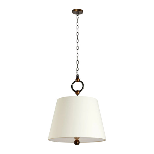 Terri Shannon Lumiere de lien Pendant Light - Bronze & Aged Brass Pendant Light Bloomingdales Lighting