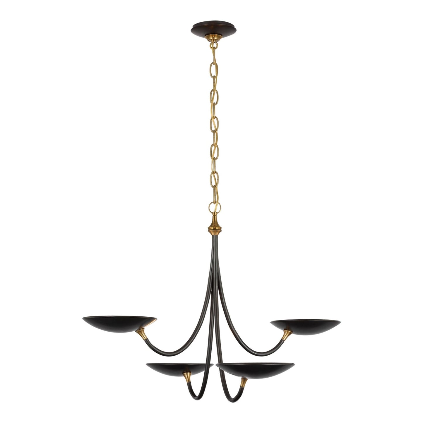 Thomas O'Brien Keira XL Chandelier - Brass Pendant Light Bloomingdales Lighting Bronze & Brass M