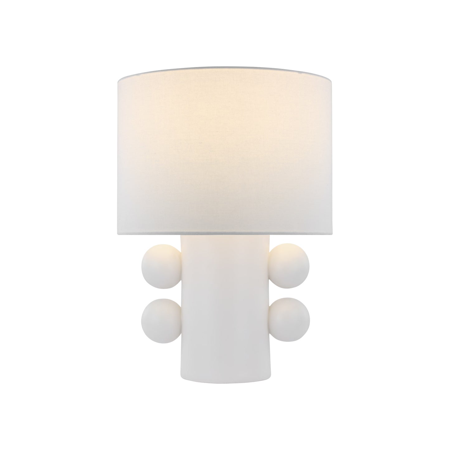 Kelly Wearstler Tiglia Linen Tall Table Lamp Table Lamp Bloomingdales Lighting White Small