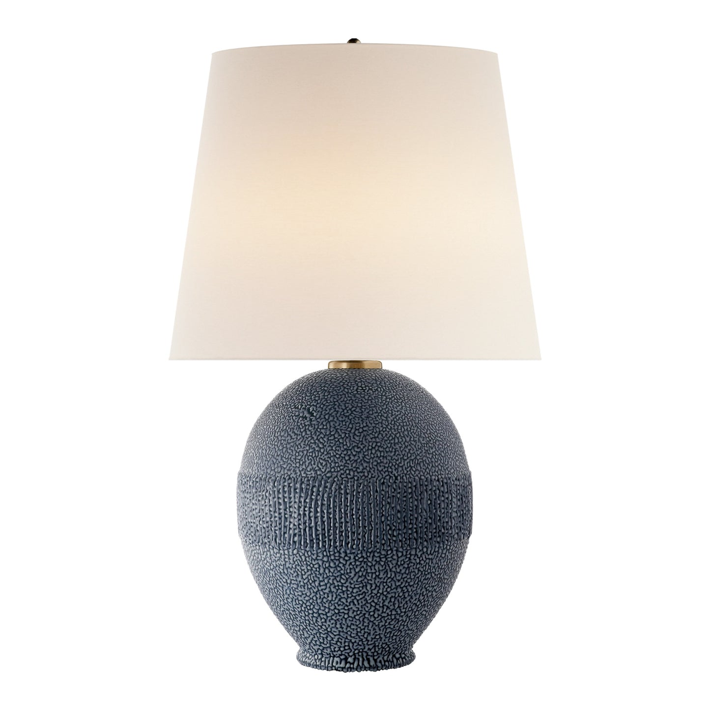 AERIN Toulon Organic Ceramic Table Lamp - Ivory Table Lamp Bloomingdales Lighting Beaded Blue