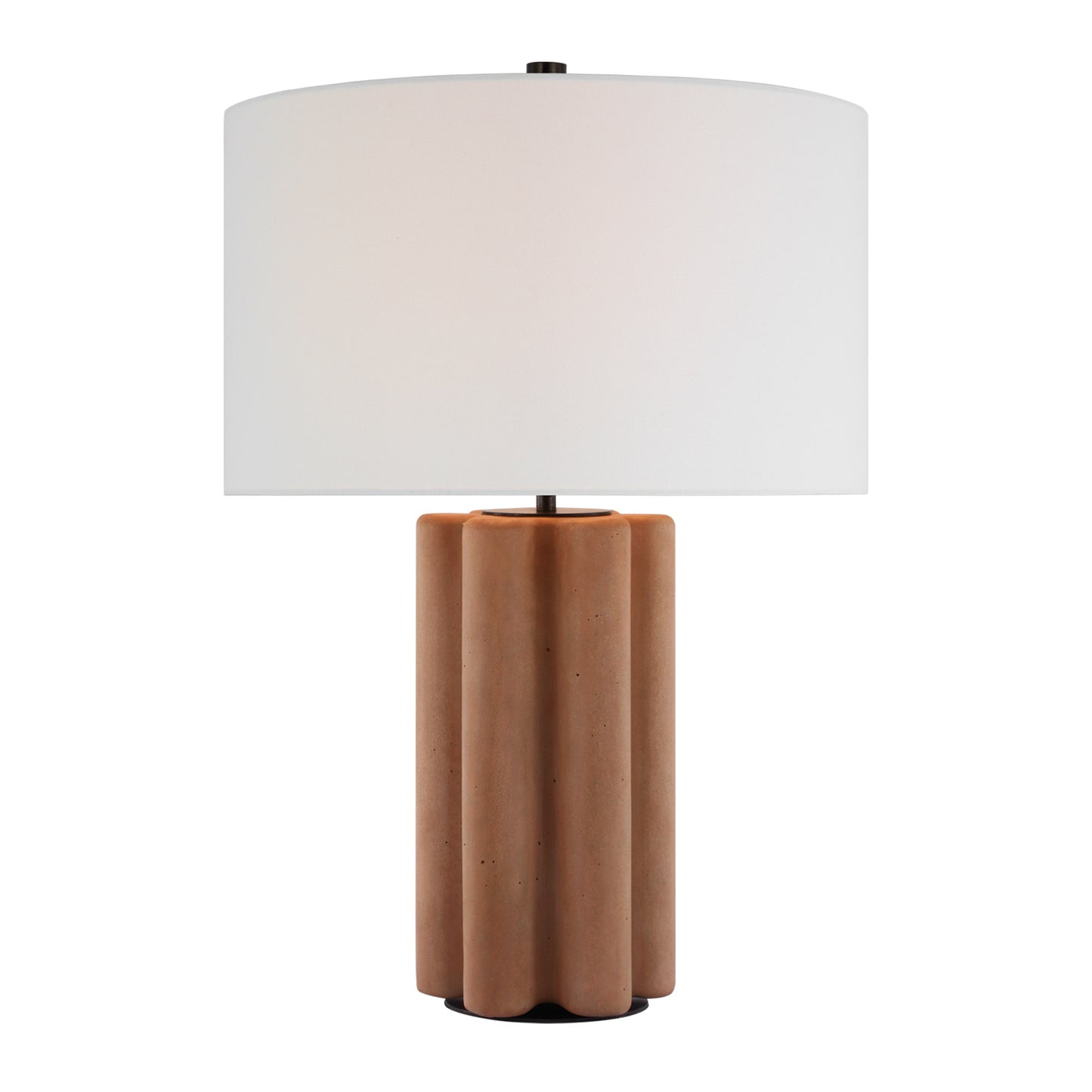 Kelly Wearstler Vellig Medium Linen Table Lamp Table Lamp Bloomingdales Lighting Terracotta