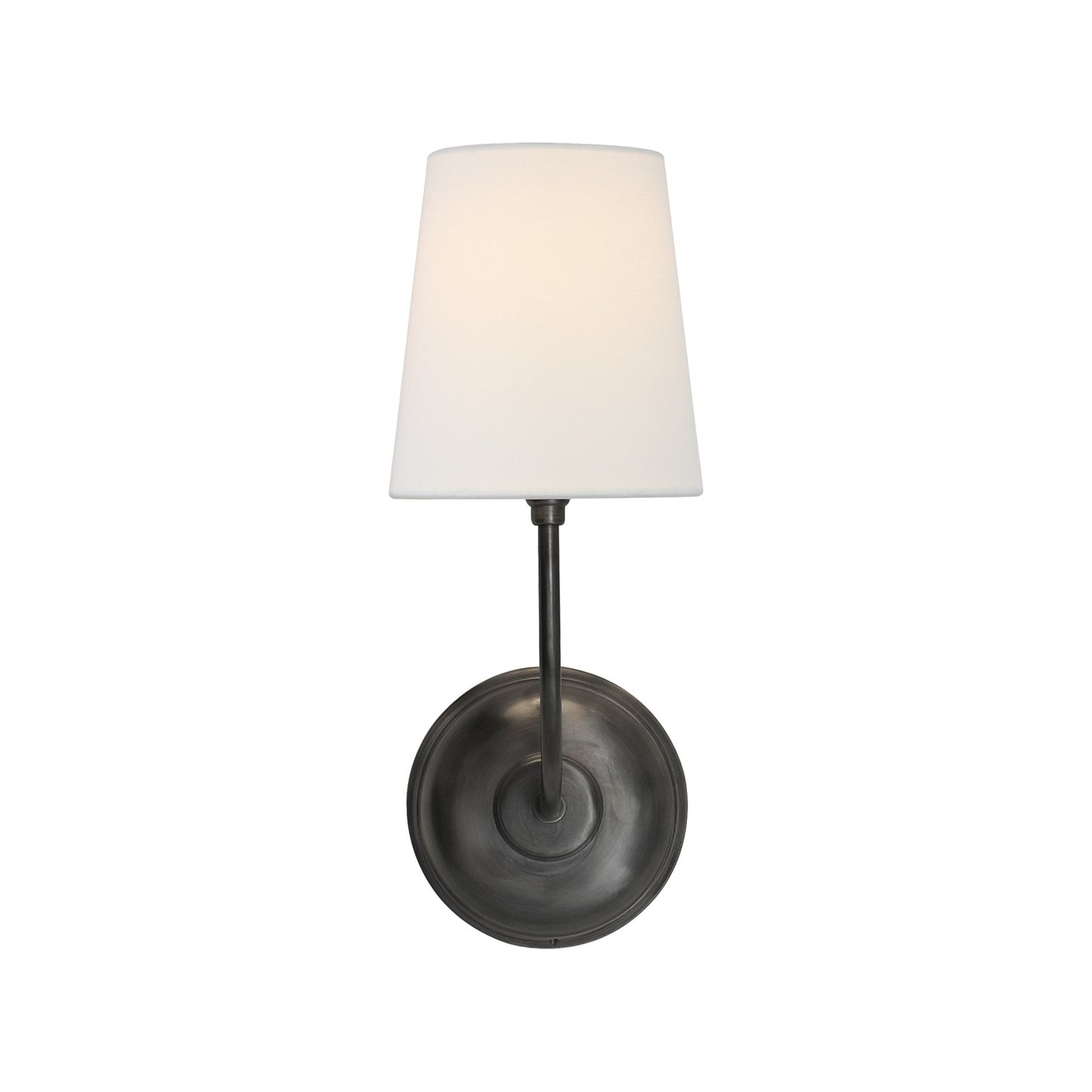 Thomas O'Brien Vendome Linen Single Wall Sconce - Bronze Wall Light Bloomingdales Lighting Bronze